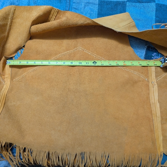 Fringe Leather Boho Vest - Picture 11 of 11